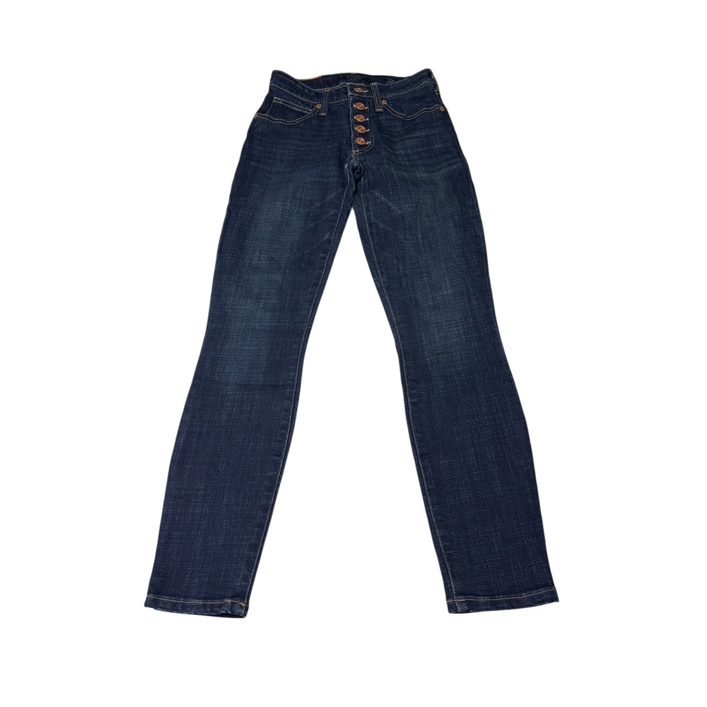 NWT Lucky Brand Ava Mid Rise Skinny Ankle Jeans Dark Wash Womens 00/24 L27